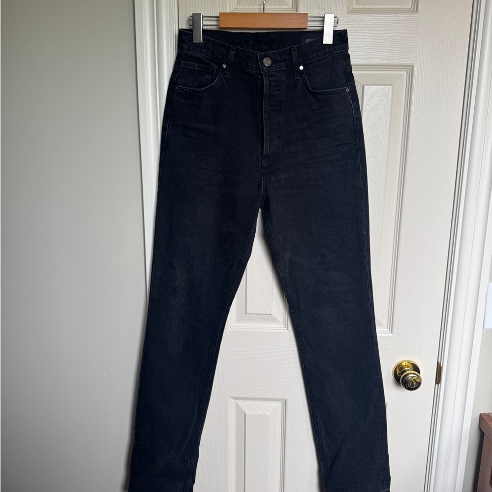 Goldsign Black High-Waisted Jeans